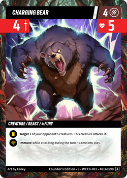 Charging Bear