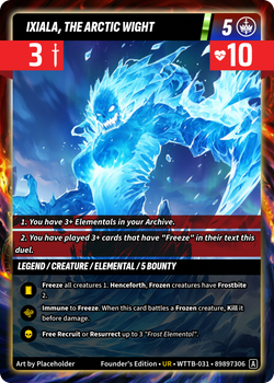 Ixiala, the Arctic Wight